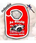 Bavoir Moto Route Triumph