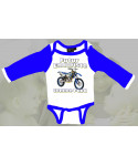 Body Bébé moto Enduro imprimé Husaberg