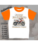 Tee-Shirt enfant moto enduro imprimé ktm