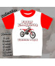 Tee-Shirt enfant moto enduro Bleu