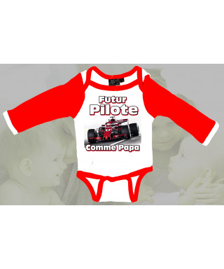 Body bebe Formule 1Futur pilote