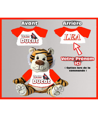 Peluche Moto Route Imprimée Team Ducati