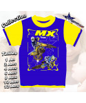 Tee-Shirt enfant moto cross imprimé suzuki