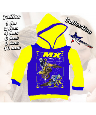 Sweat enfant moto Cross suzuki