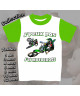 Tee-Shirt motocross imprimé kawasaki