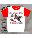 Tee-Shirt motocross imprimé honda