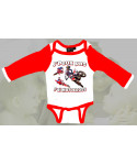 Body bébé motocross imprimé honda