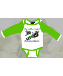 Body bébé motocross imprimé kawasaki