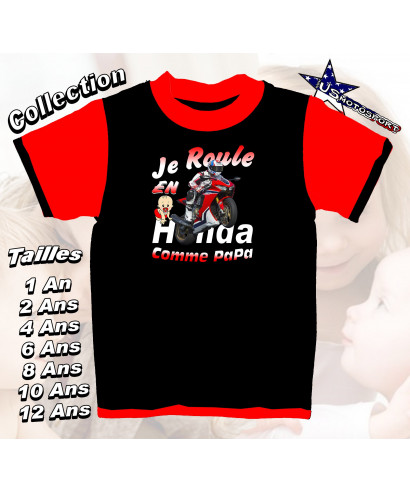 Tee-Shirt route honda