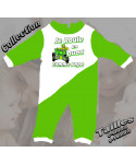 Pyjama bébé  Quad imprimé kawasaki vert