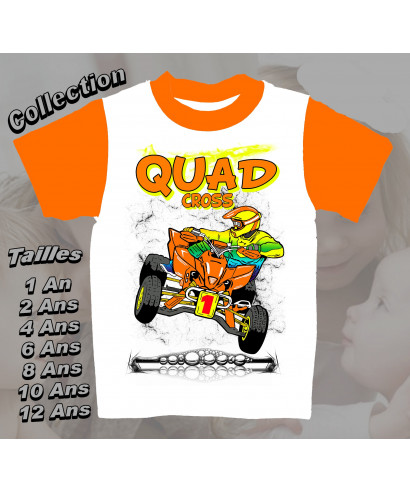 Tee-Shirt enfant Quad imprimé ktm