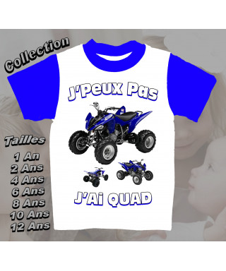 Tee-Shirt enfant Quad imprimé yam