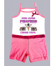 Combi-short Bébé sapeurs pompiers girl
