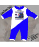 Pyjama bebe camion imprimé SCANIA bleu