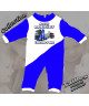 Pyjama bebe camion imprimé SCANIA bleu