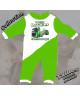 Pyjama bebe camion imprimé vert