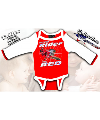 Body bébé Moto cross imprimé honda