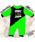 Grenouillere Bébé Moto Cross Kawasaki